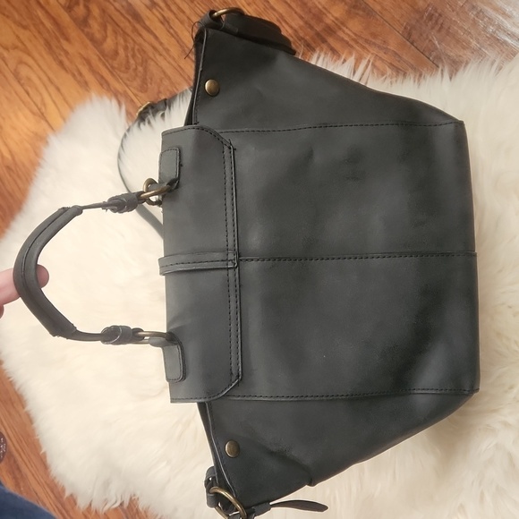 Mystic River Black Satchel Bag - Picture 6 of 9